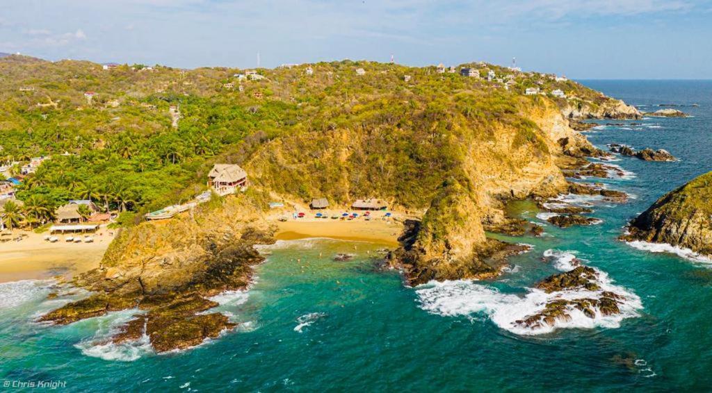 Playa Amor - Private Villa & Best Views Зиполите Екстериор снимка