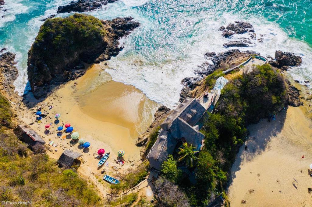 Playa Amor - Private Villa & Best Views Зиполите Екстериор снимка